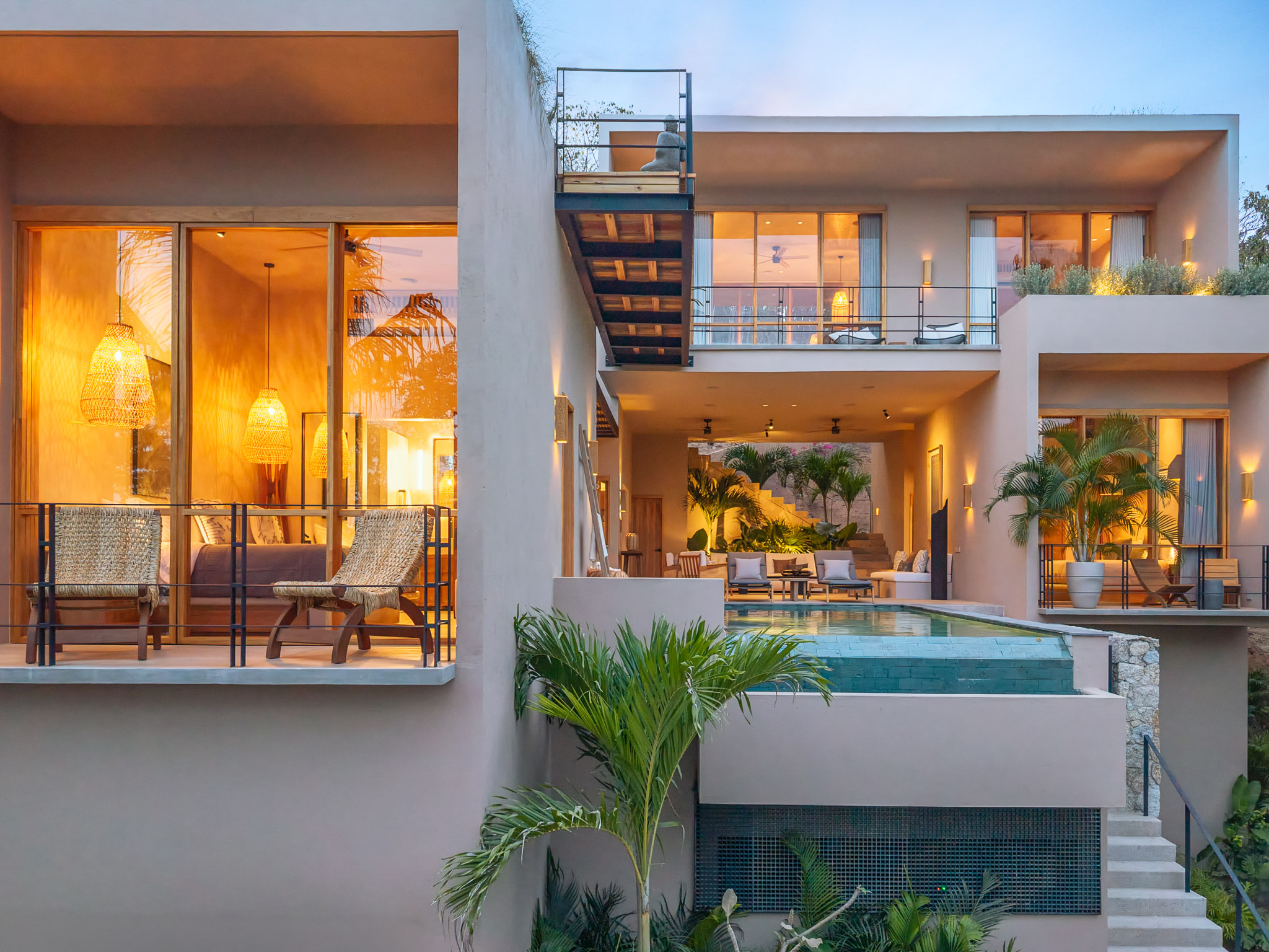 Exterior of TreeTop Villa